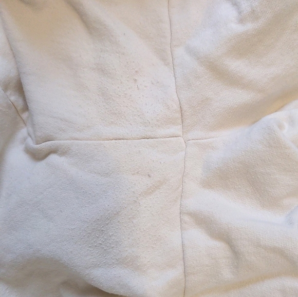 Levavi Varsity Club Made in USA Cotton Sweatpants Medium Bone - Picture 8 of 14